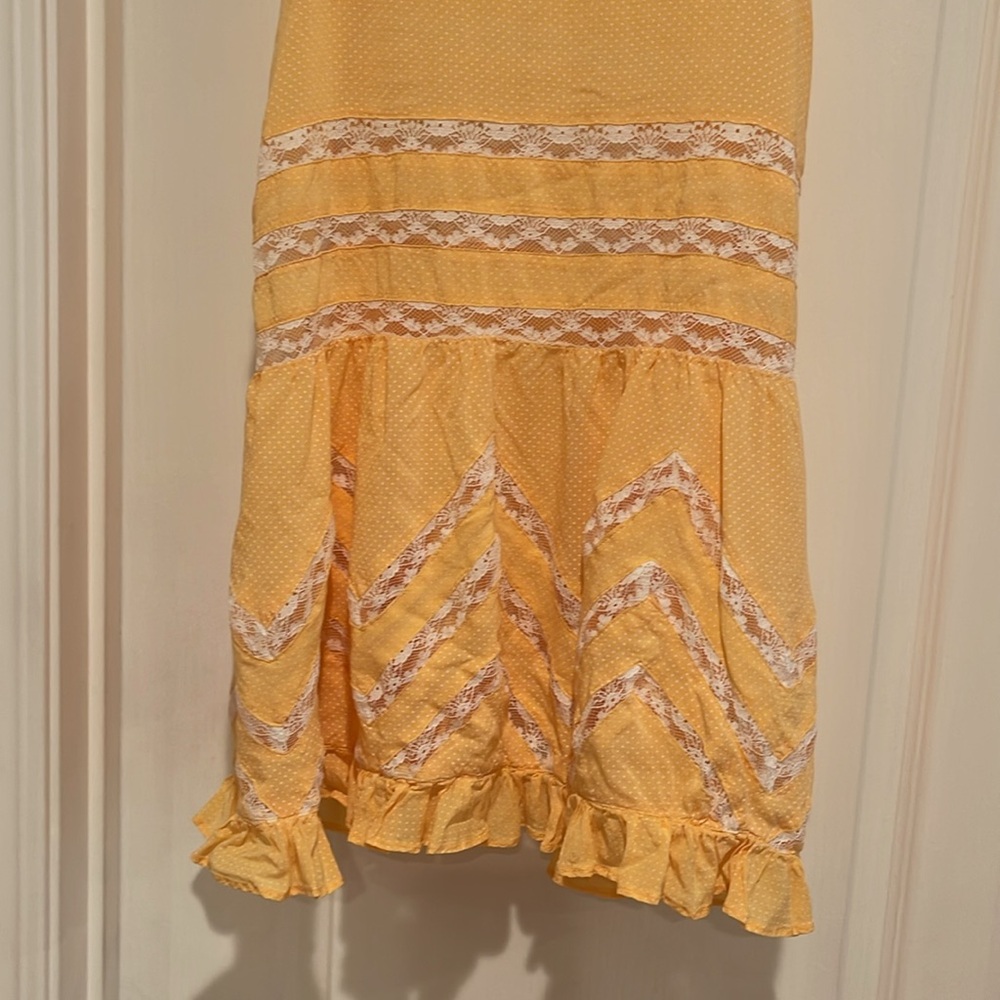 Free People Intimates Voile and Lace Trapeze
Slip Size Small - Picture 4 of 7